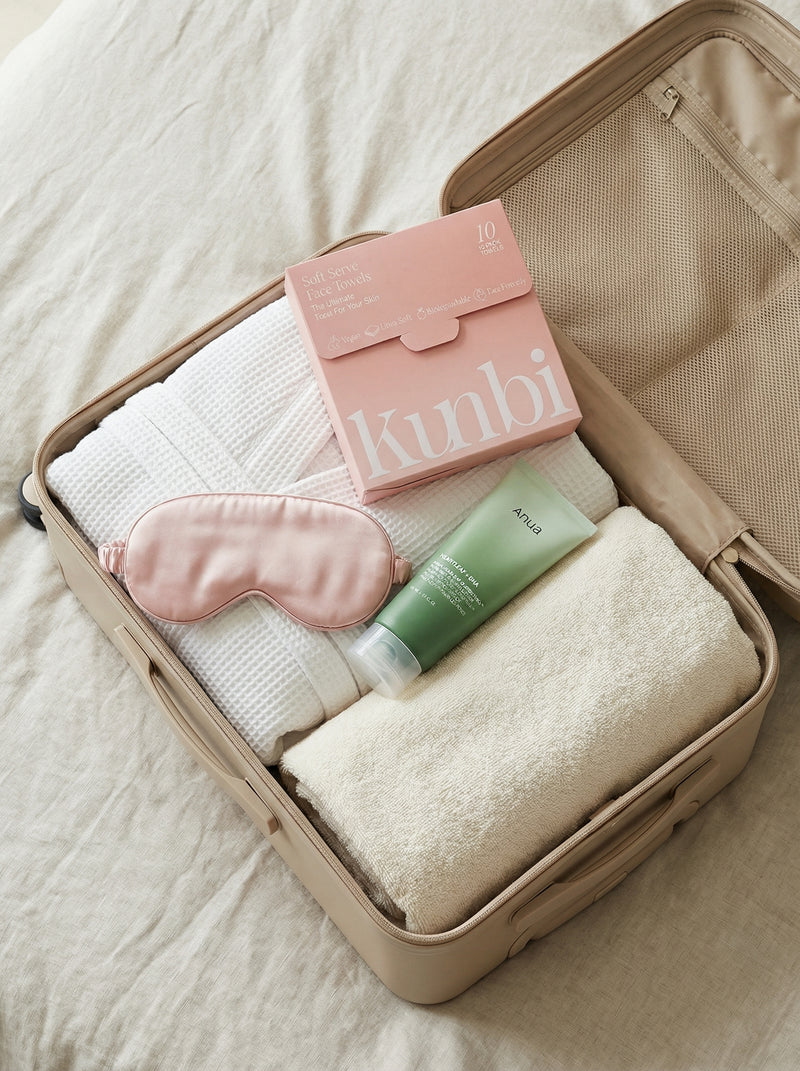 10 SOFT SERVE FACE TOWELS TRAVEL SIZE